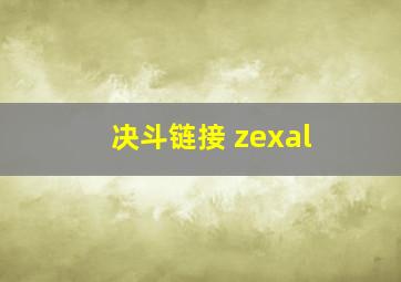 决斗链接 zexal